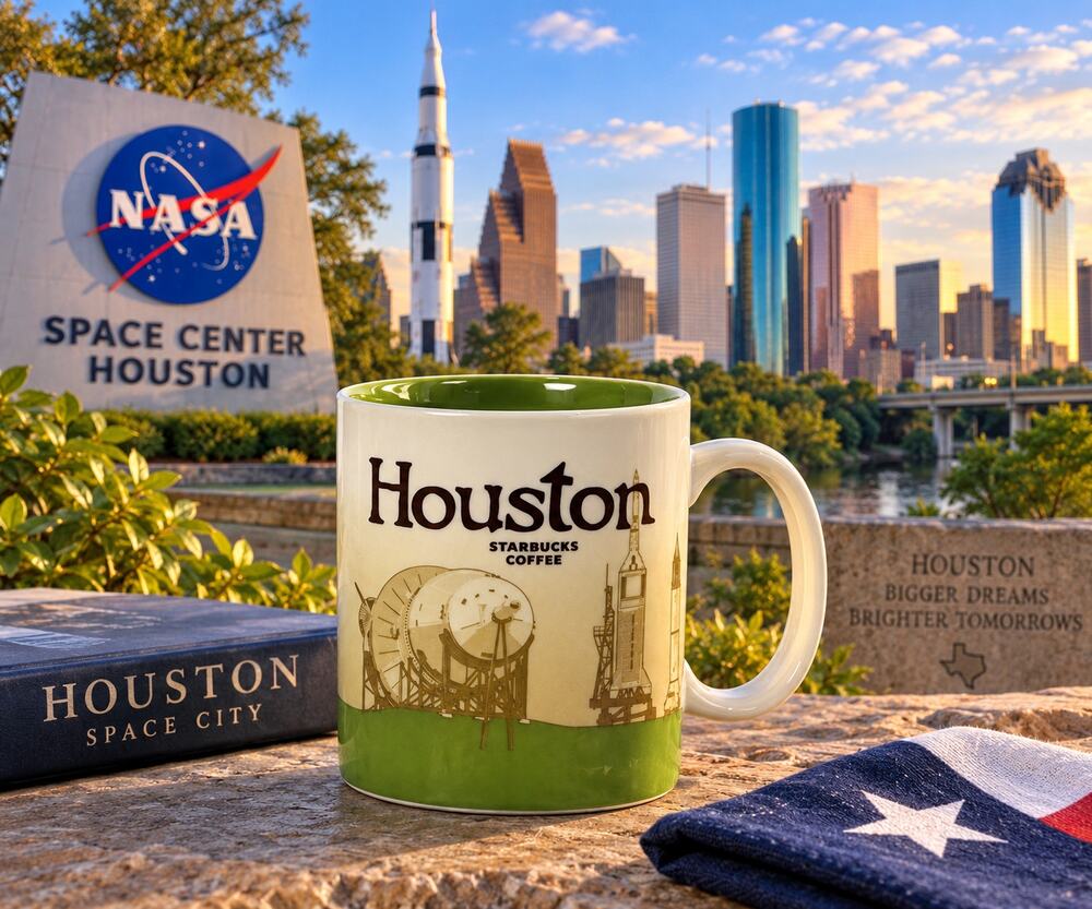 Starbucks Houston 2009 Collector Series 16oz Space Mug